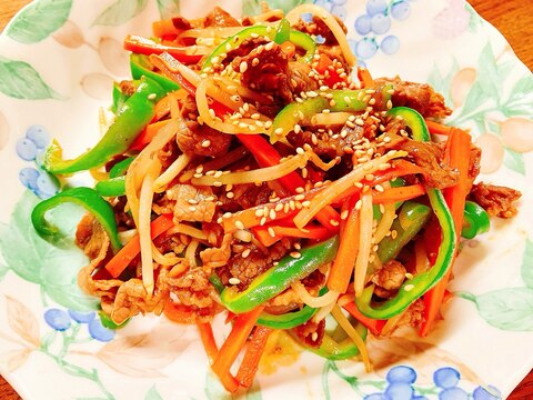 野菜たっぷりのプルコギ